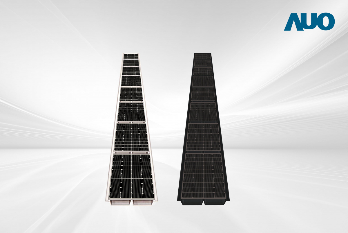 友達研發SunSteel光電浪板一體化建材，相較傳統太陽能支架系統，減少了支架、夾具、螺絲等配件，大幅降低工程複雜性，實現案場快速安裝